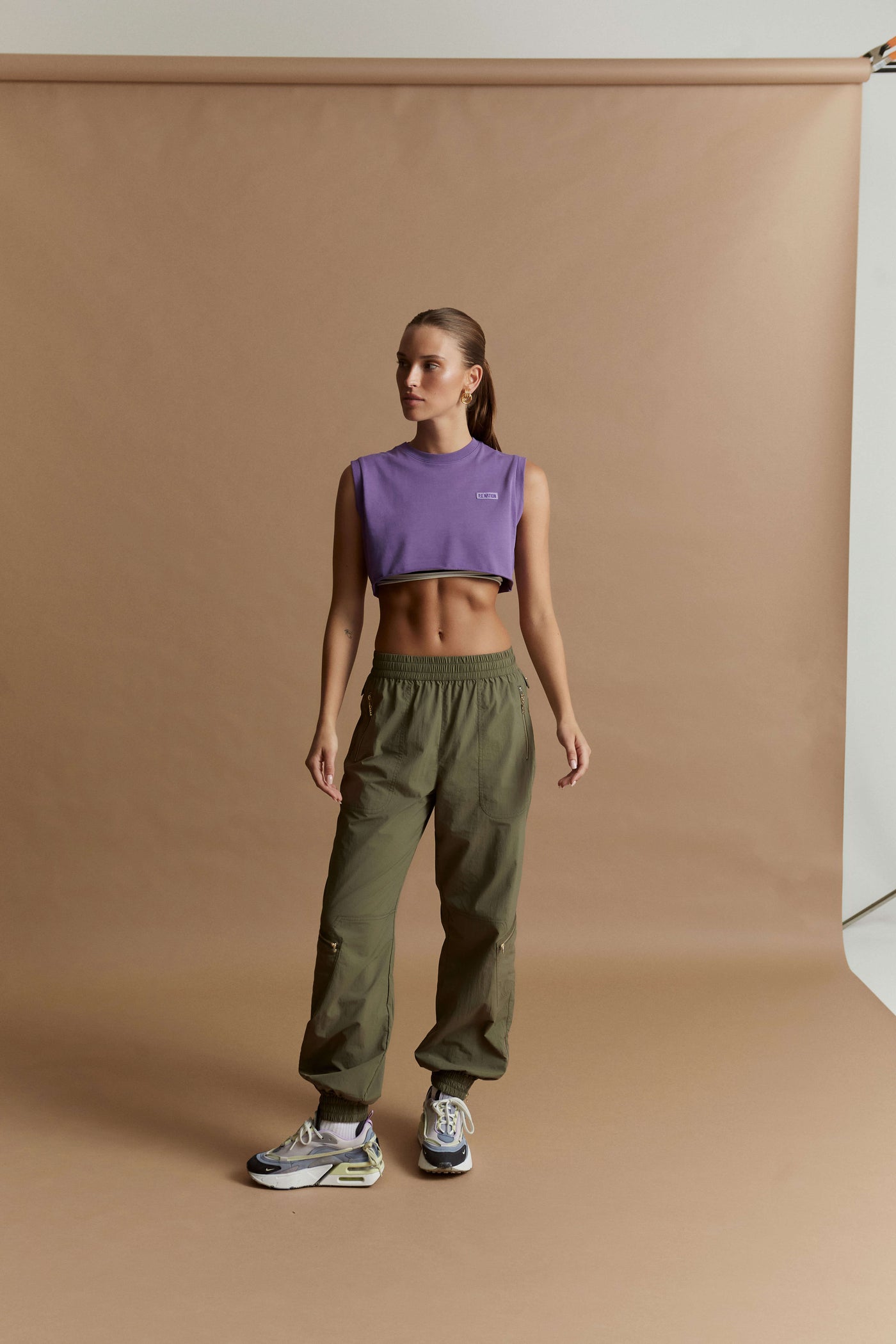 PITLANE PANT IN KHAKI