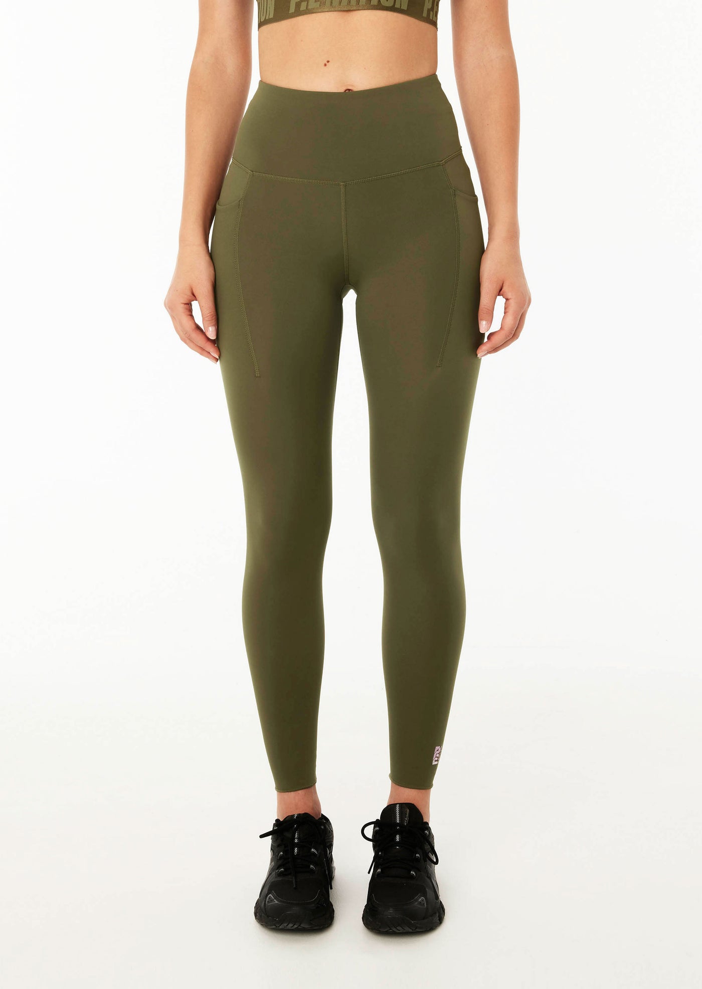 RECALIBRATE 7/8 LEGGING IN KHAKI