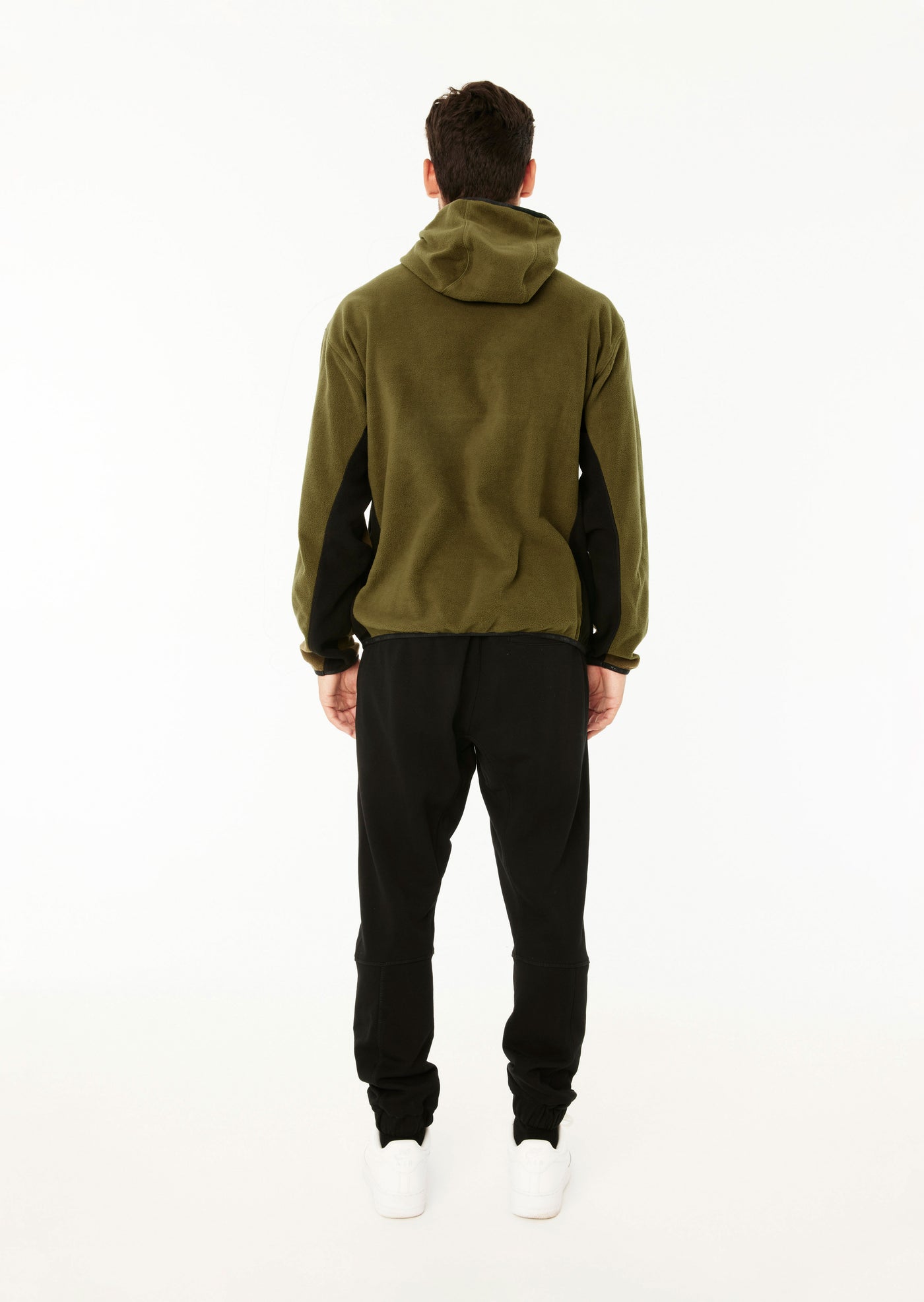 TITLE DEFENCE POLAR FLEECE HOOD IN KHAKI