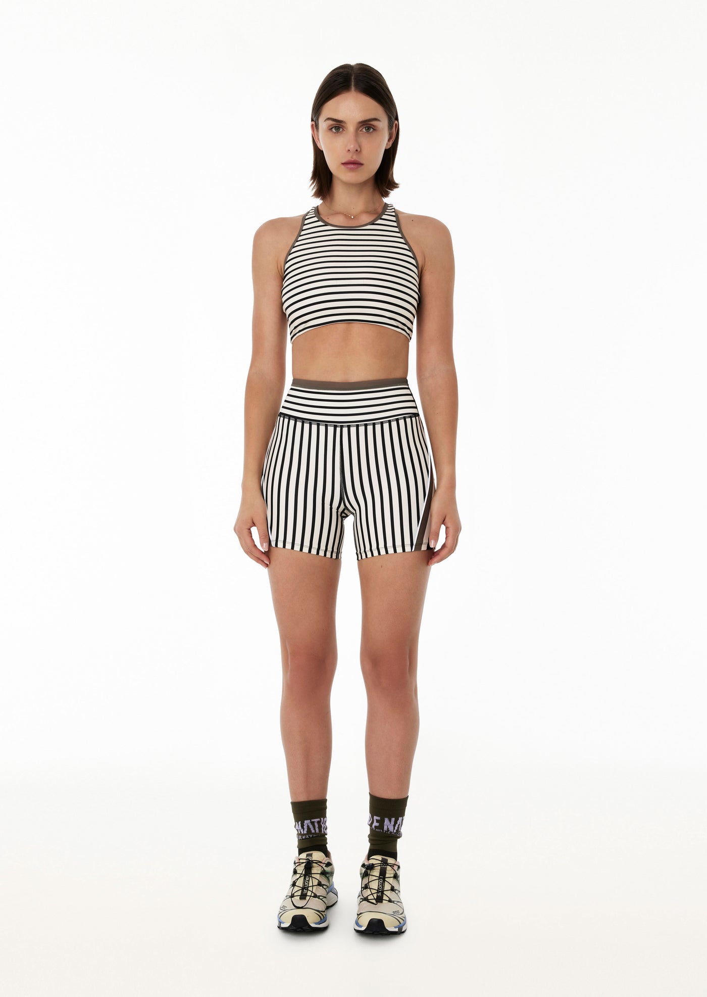 SLIPSTREAM TANK IN STRIPE PRINT