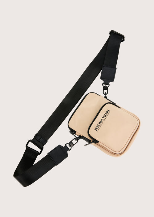 HOMAGE CROSS BODY BAG IN SESAME