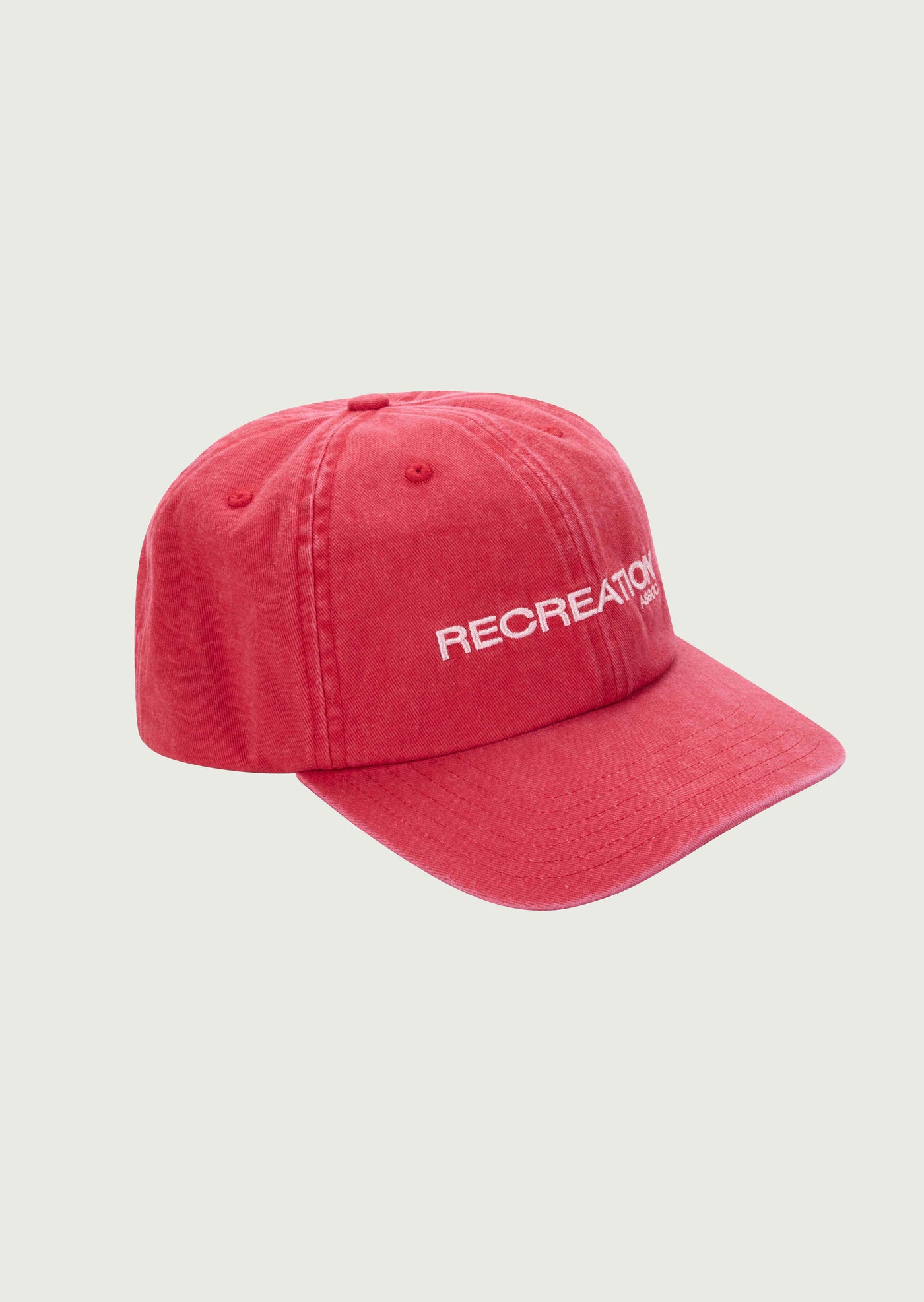 THROWBACK CAP IN POPPY RED