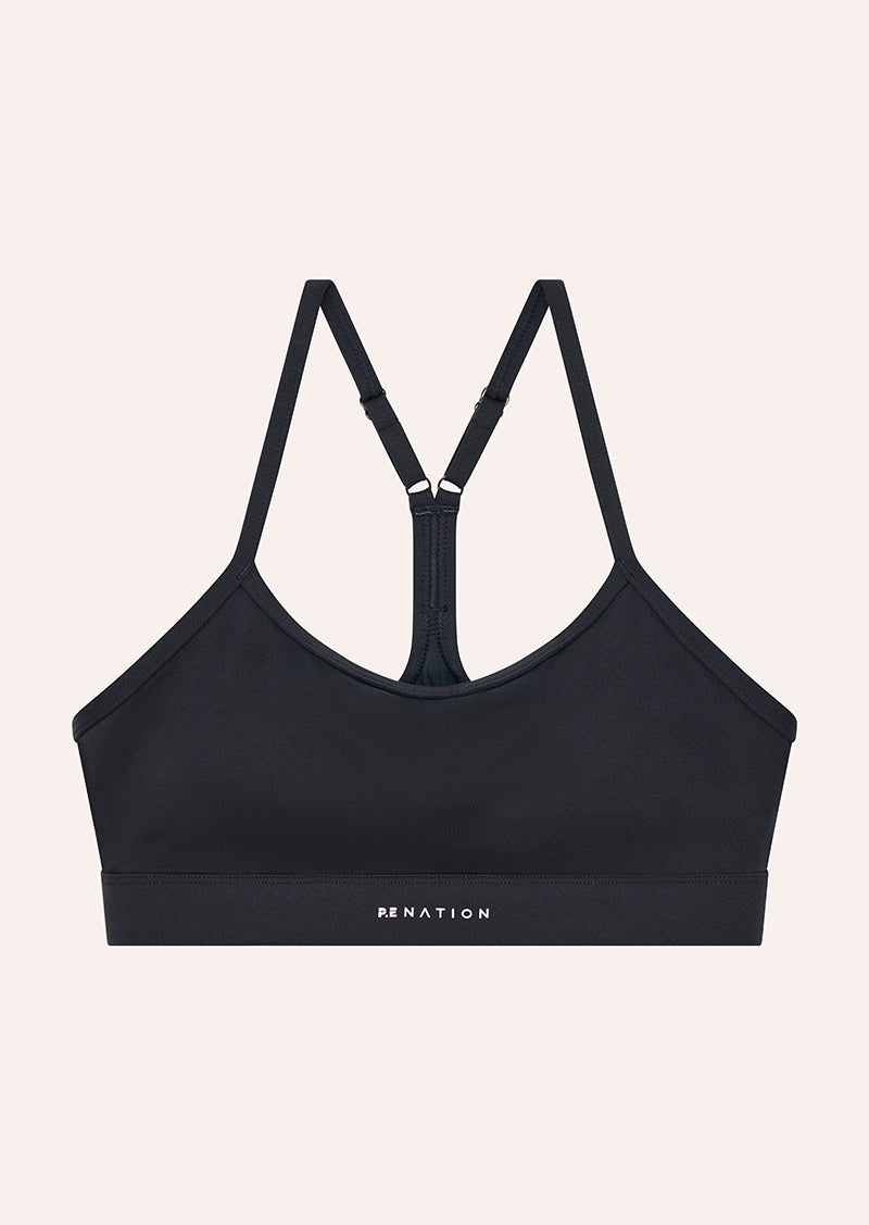 FAIRMONT SPORTS BRA IN BLACK