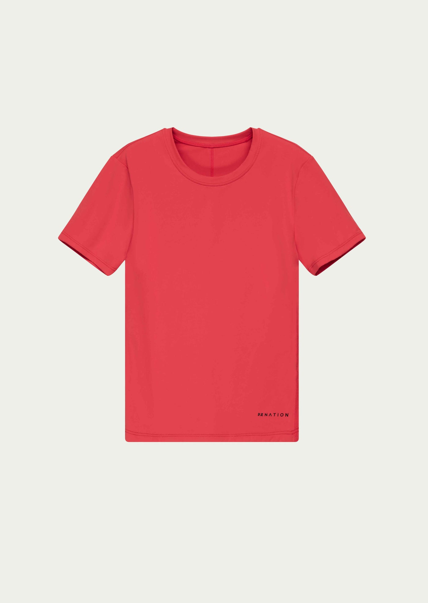 FOUNDATION SHORT SLEEVE TEE IN POPPY RED