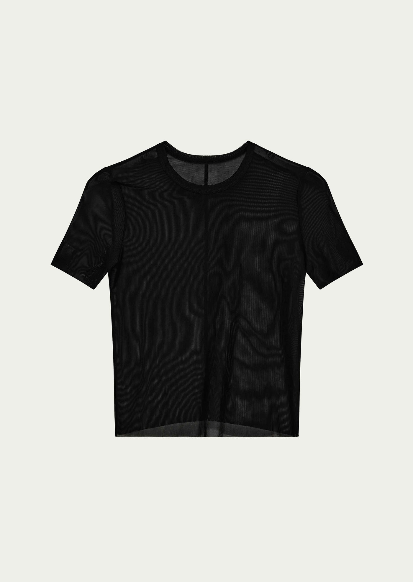 DISCOVERY MESH TEE IN BLACK