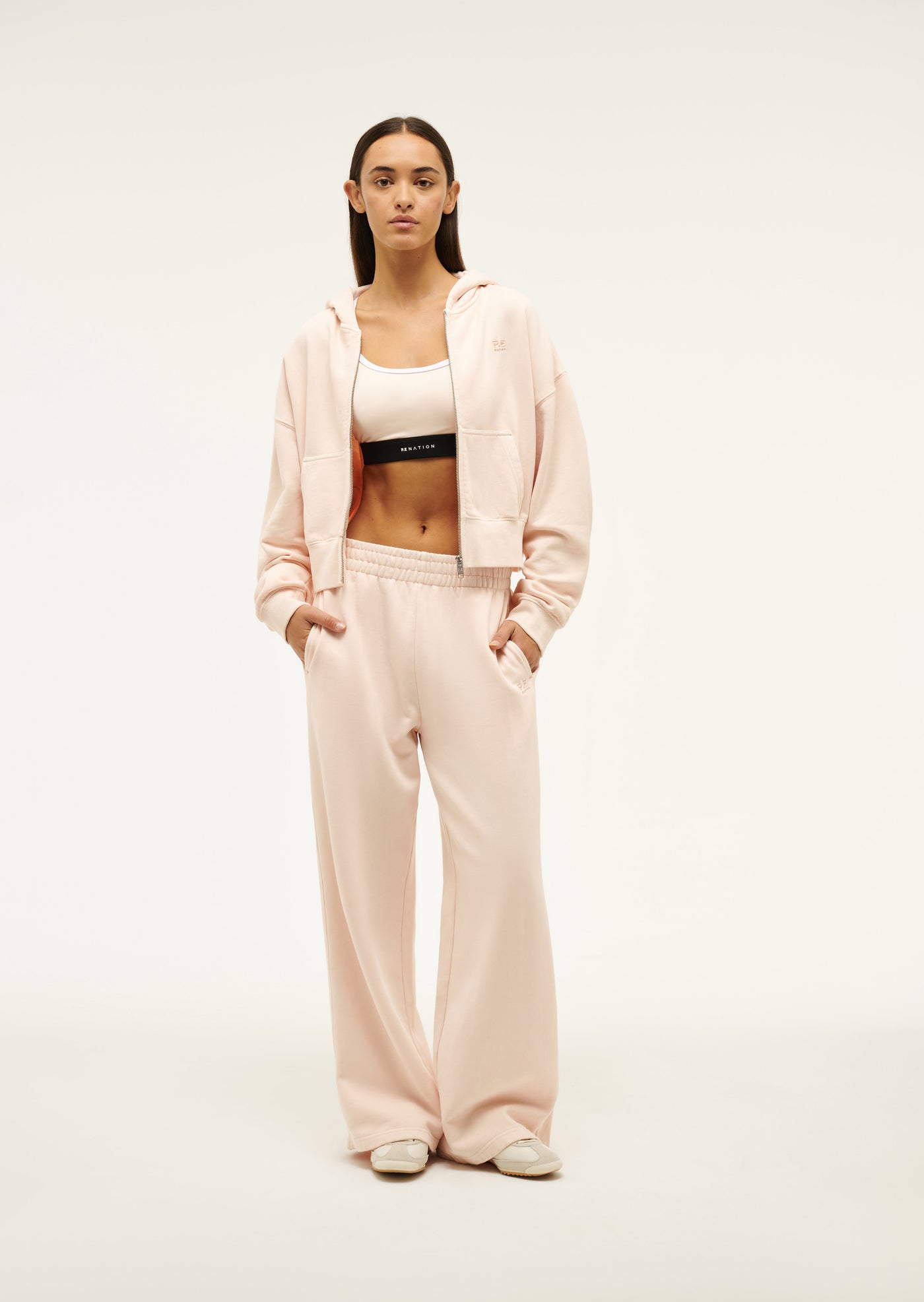 ADVENTURE TRACKPANT IN WASHED BLUSH