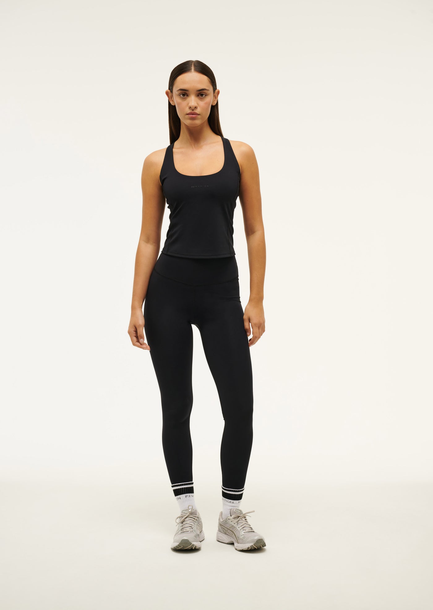 HYPERLUXE FULL LENGTH LEGGING IN BLACK