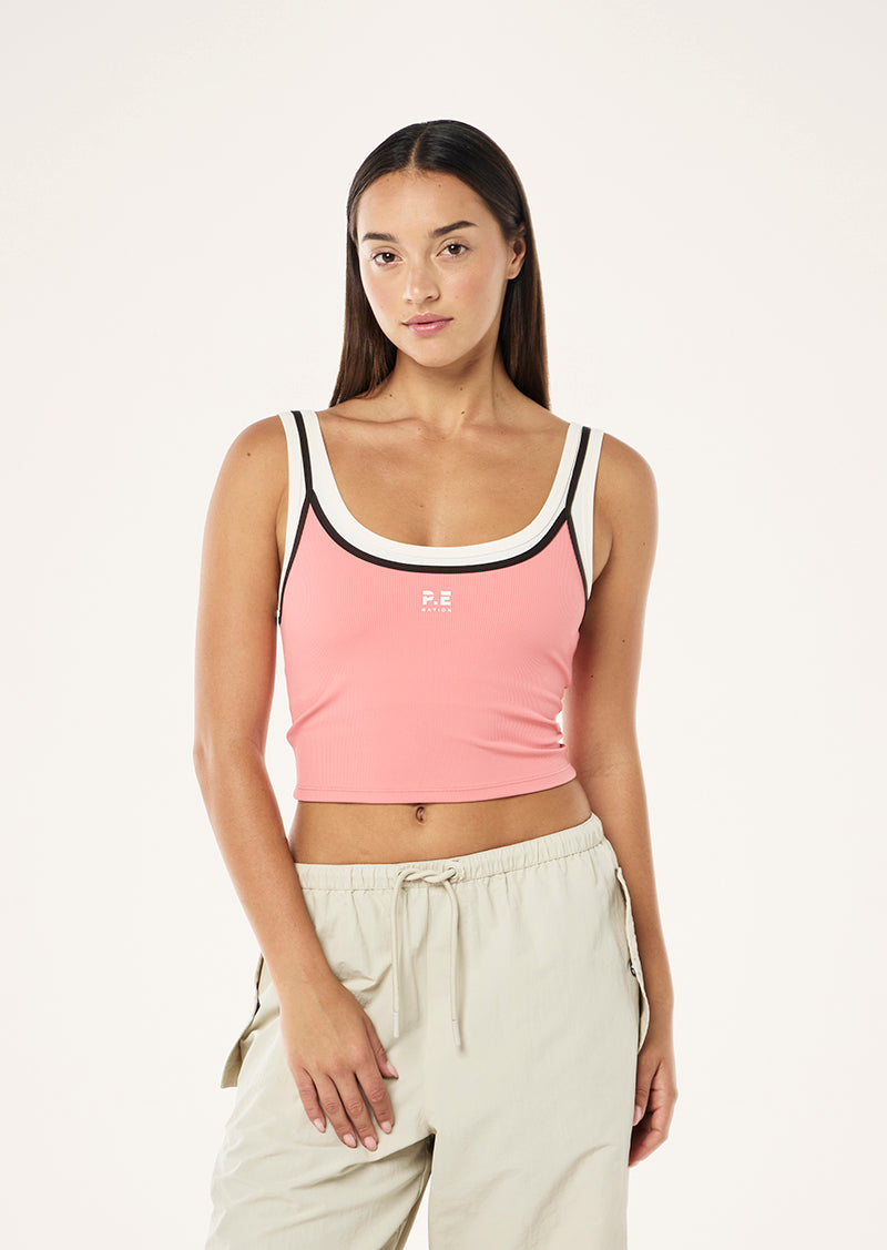 FORWARD TANK IN DUSTY PINK