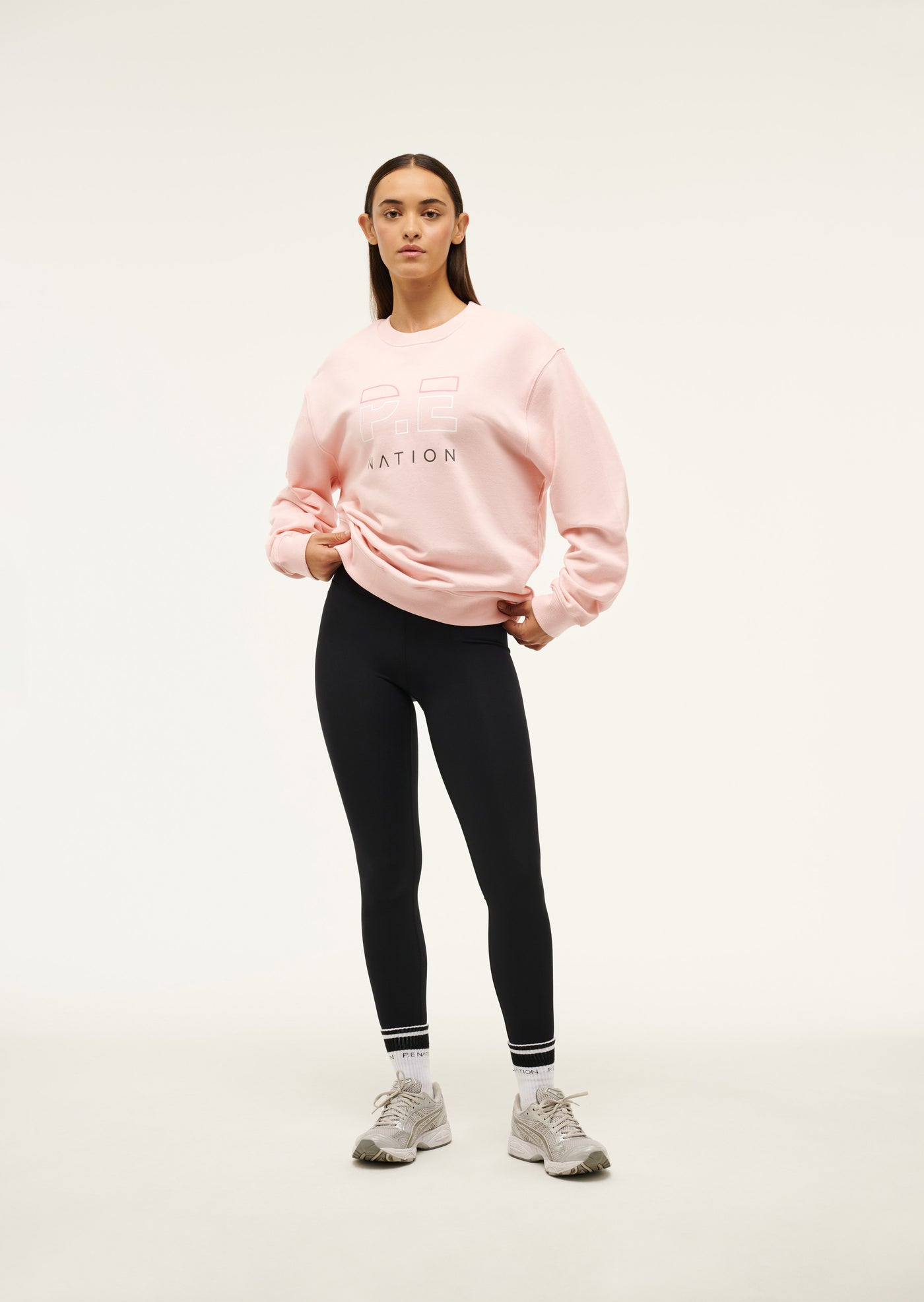 HEADS UP SWEAT IN CRYSTAL ROSE