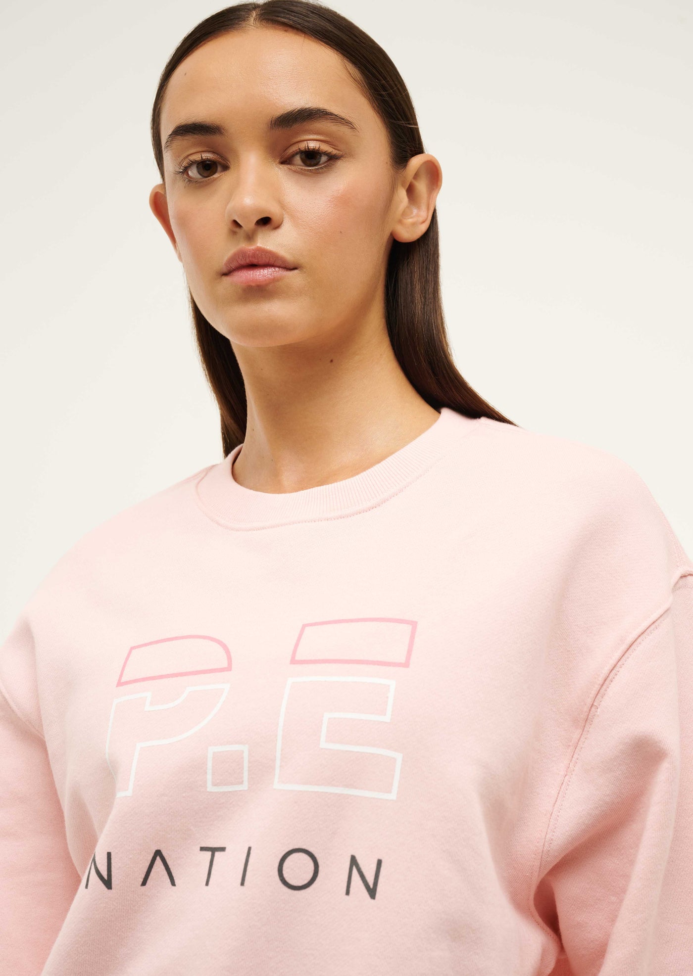 HEADS UP SWEAT IN CRYSTAL ROSE