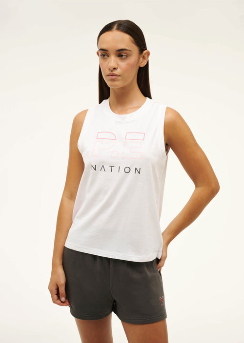 HEADS UP TANK IN OPTIC WHITE