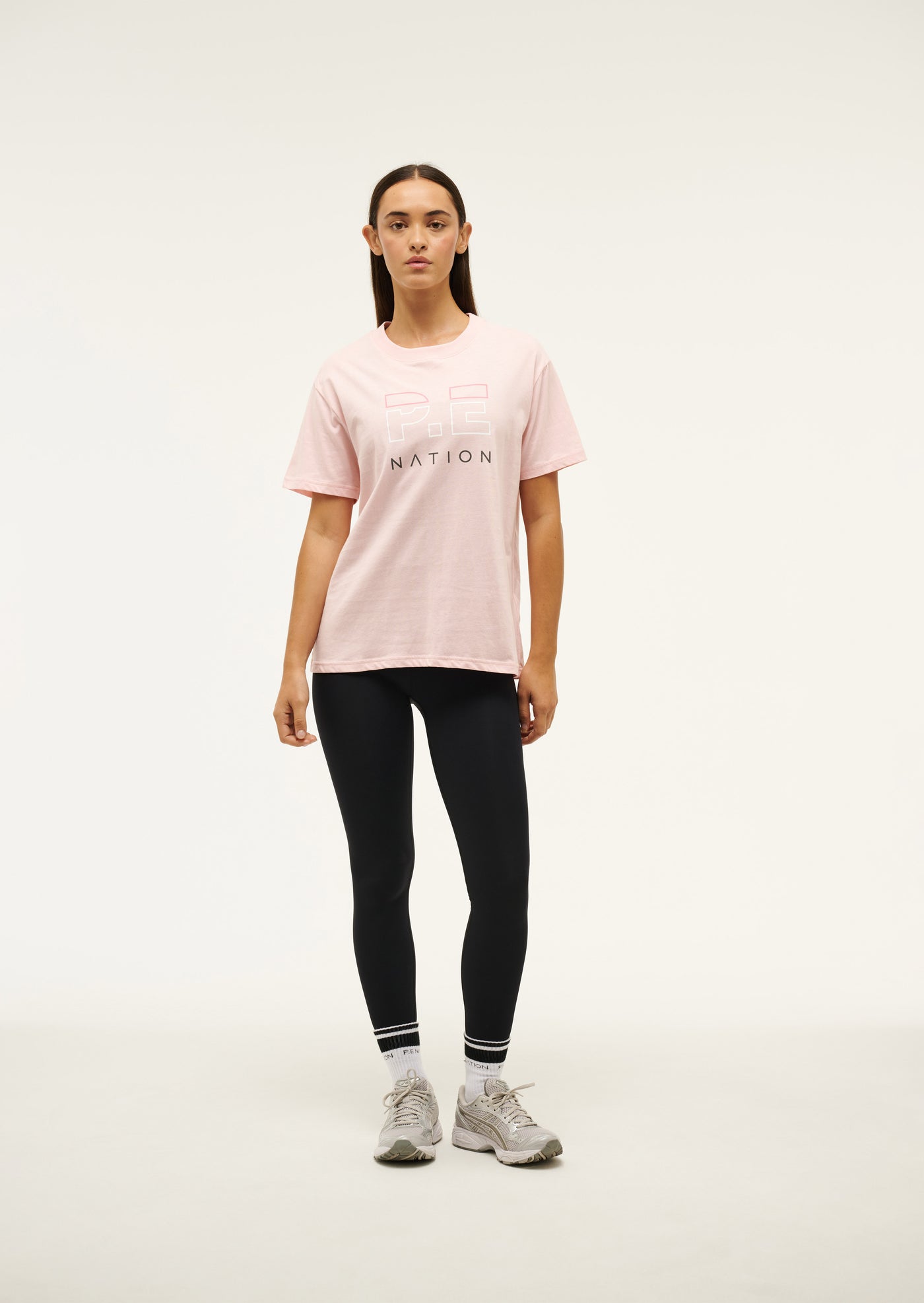 HEADS UP TEE IN CRYSTAL ROSE