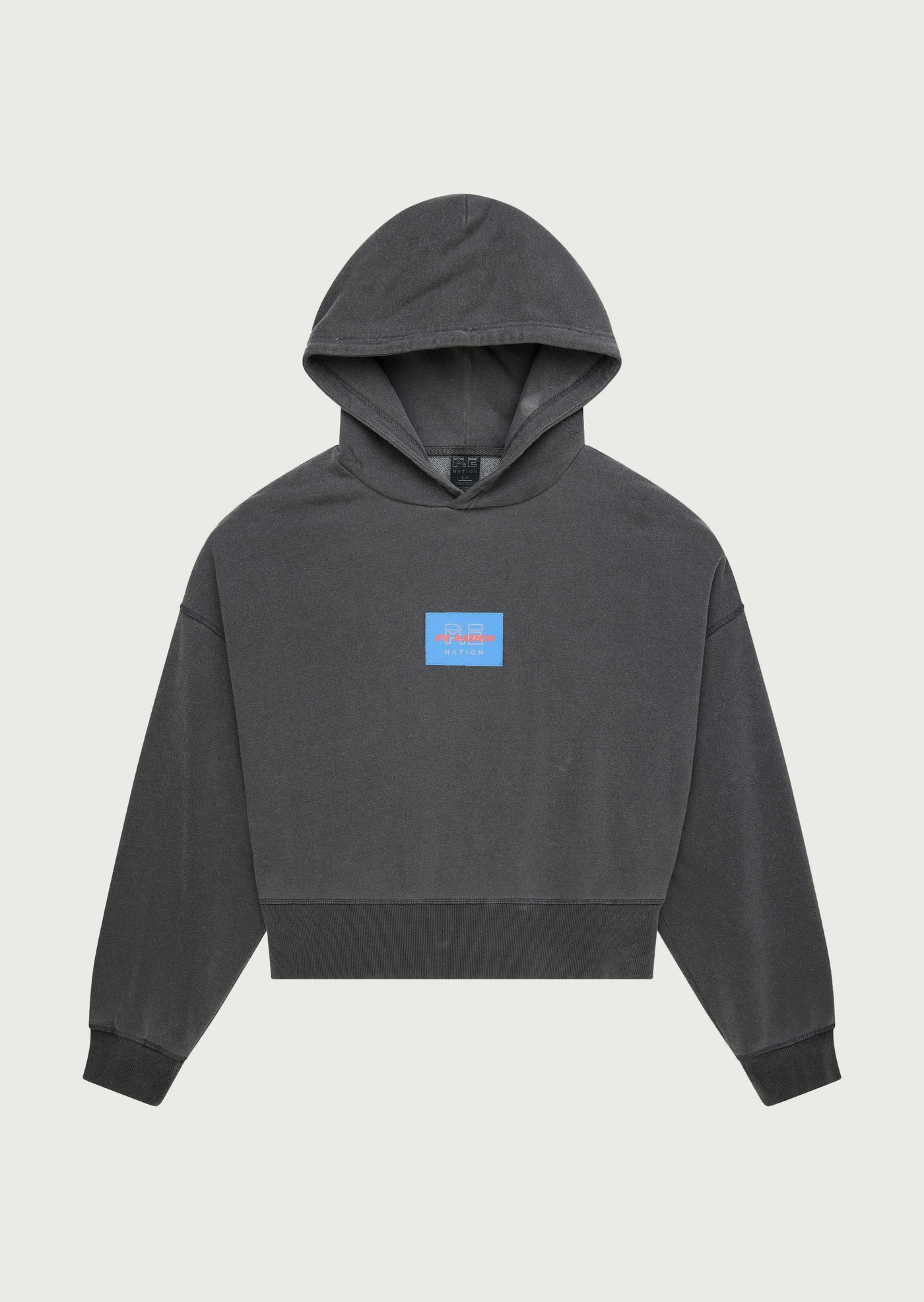 TRIFECTA HOODIE IN WASHED BLACK