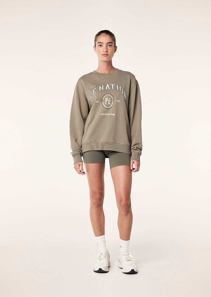 LIBERTY SWEAT IN SILVER SAGE