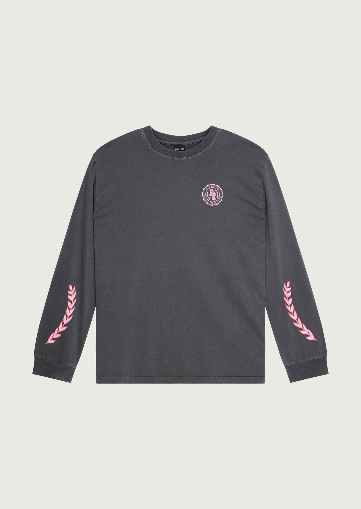 PHOENIX LS TEE IN WASHED DARK SHADOW