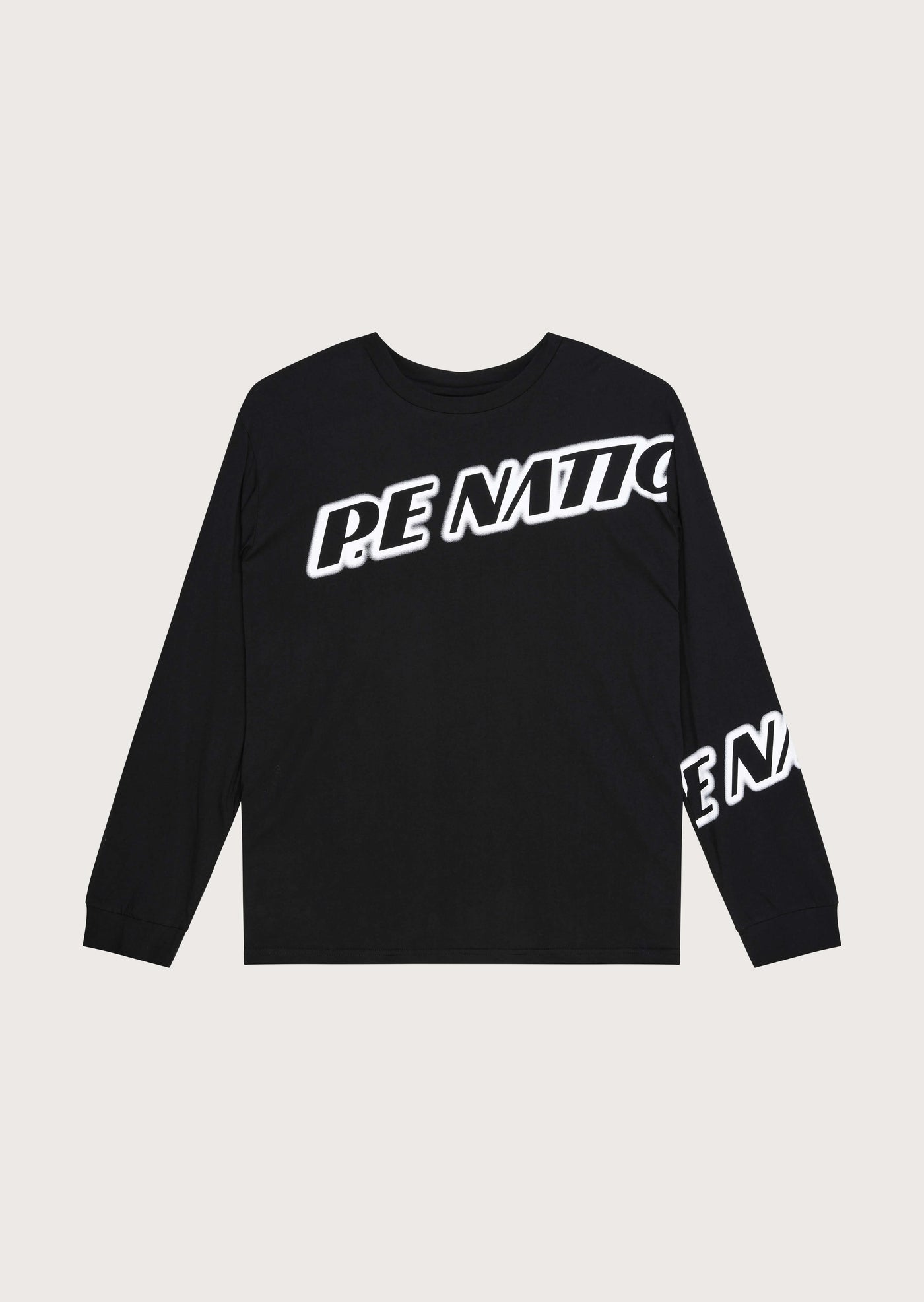 TIEBREAK LS TEE IN BLACK