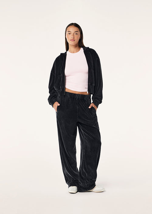 LUXURIA TRACKPANT IN WASHED ASPHALT