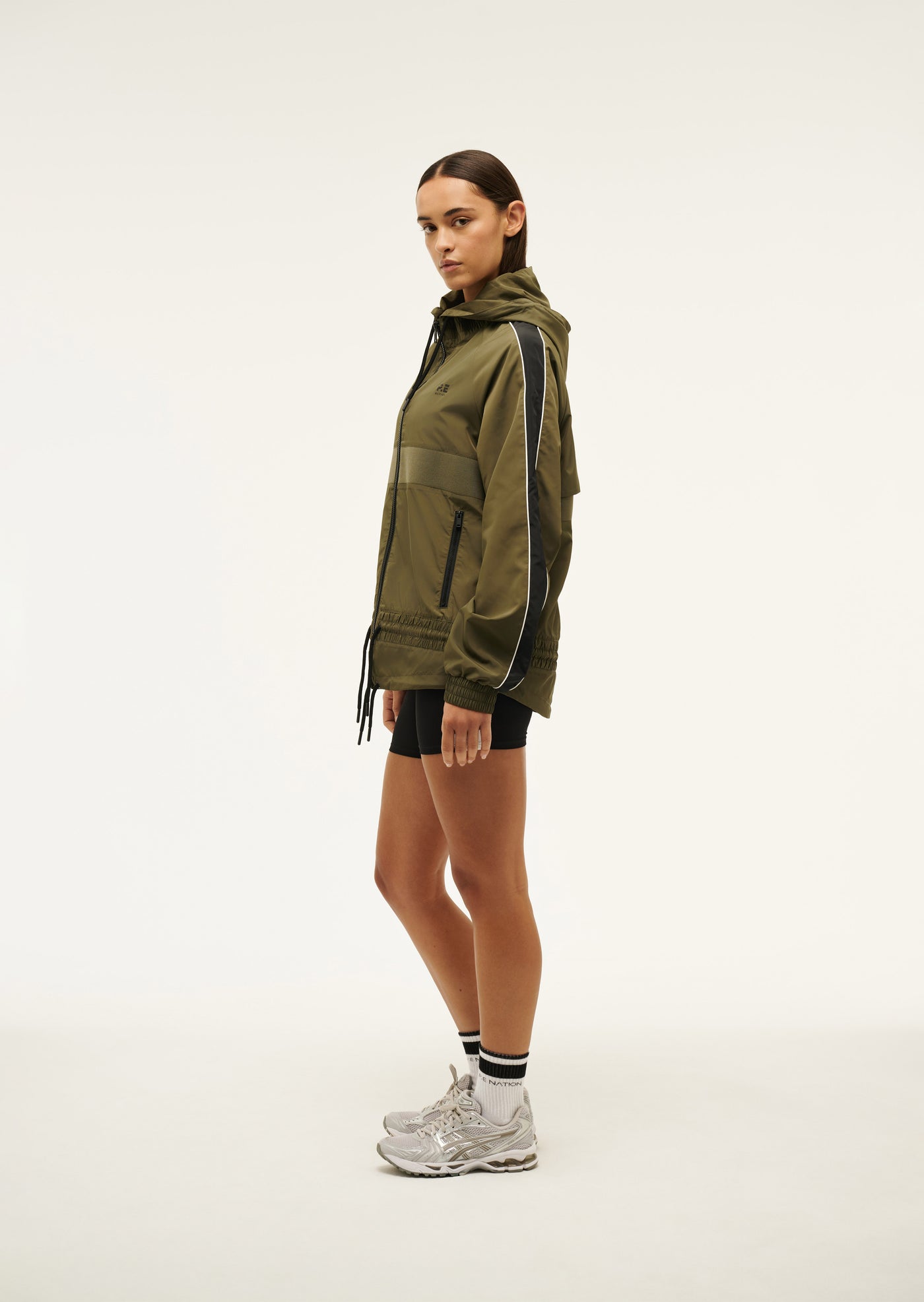 MAN DOWN JACKET IN KHAKI