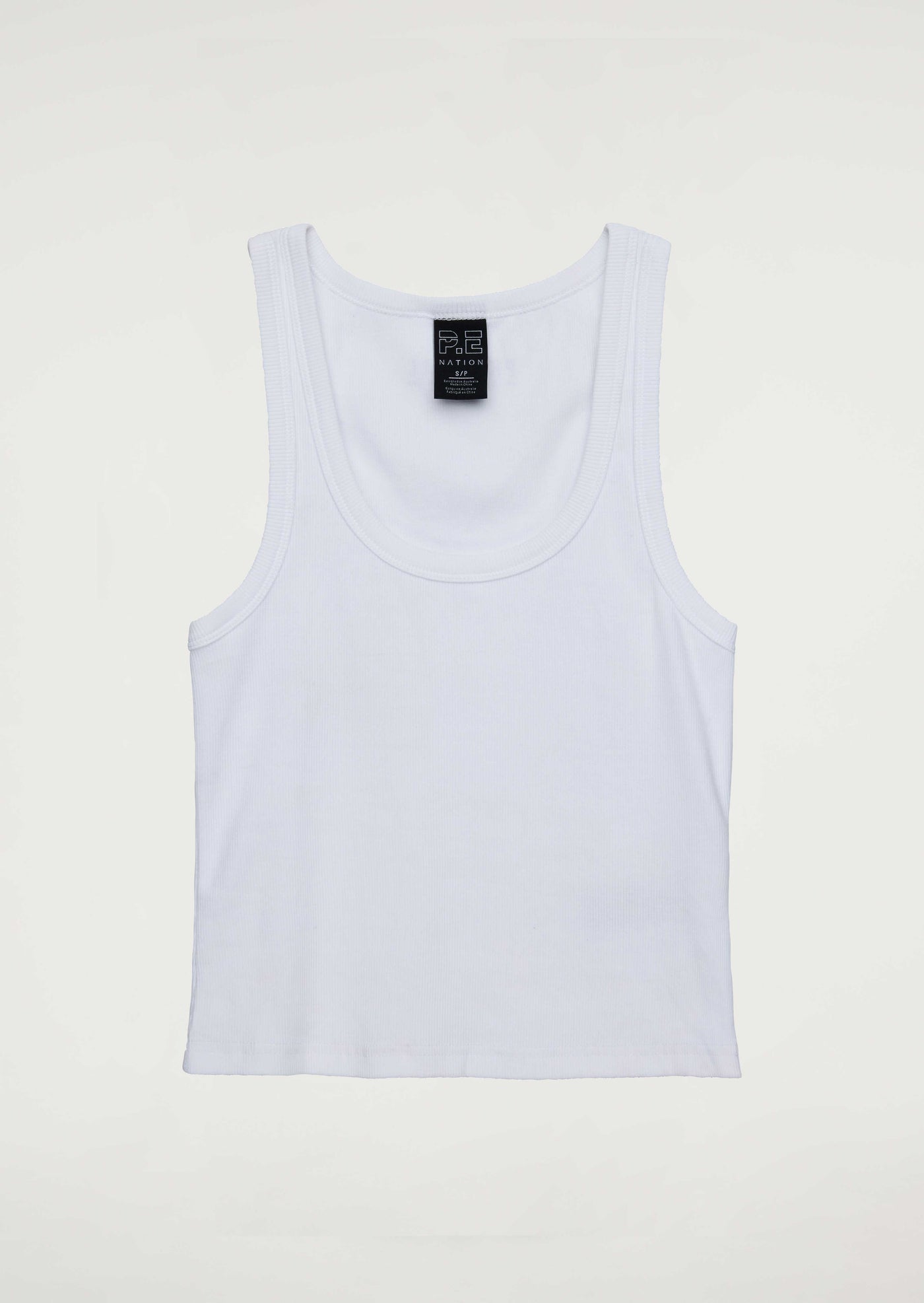 PHYSICAL TANK IN OPTIC WHITE