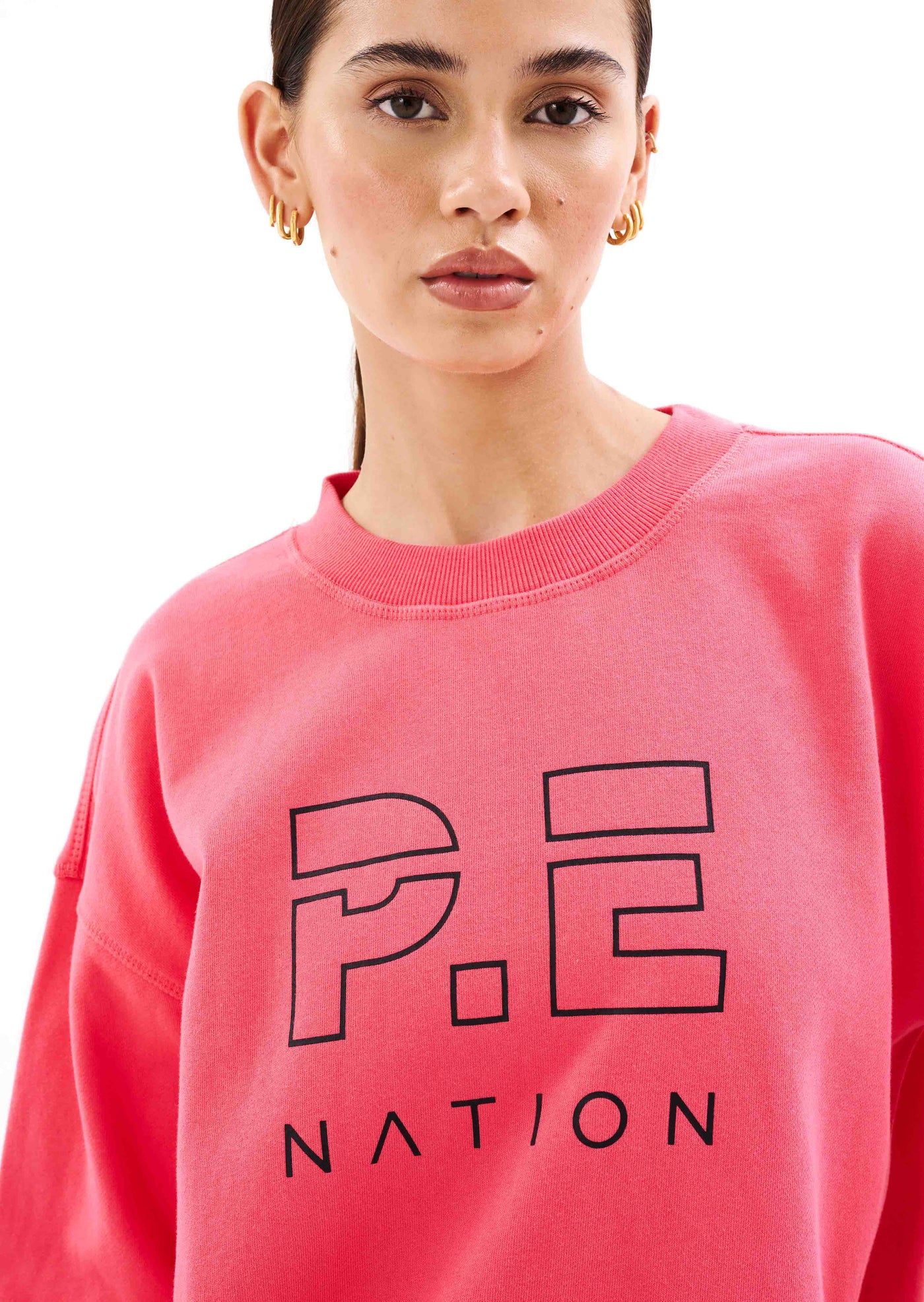 HEADS UP SWEAT IN DIVA PINK