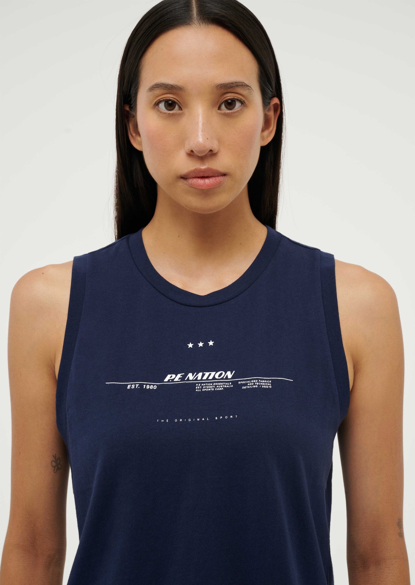 WEST FOURTH TANK IN DARK NAVY