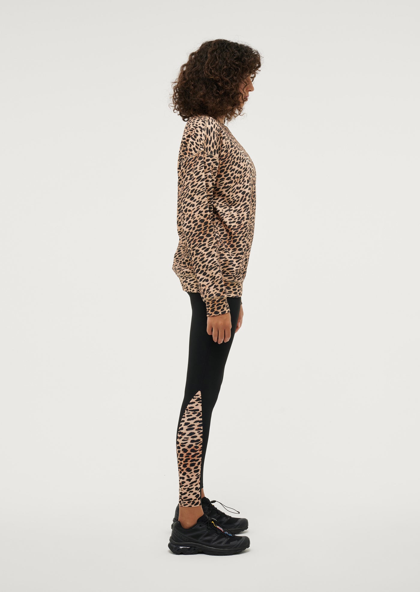 ELEMENT SWEAT IN CHEETAH PRINT