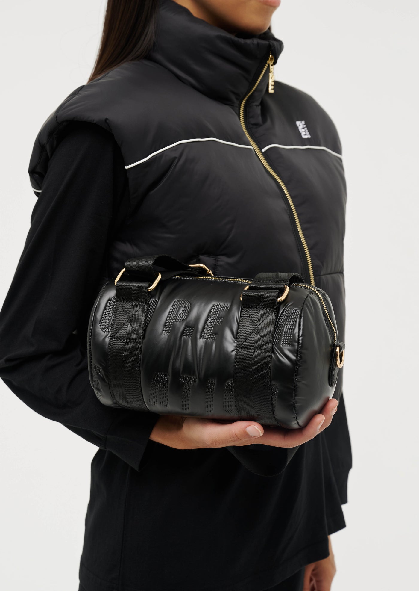 TAPER MINI BAG IN BLACK