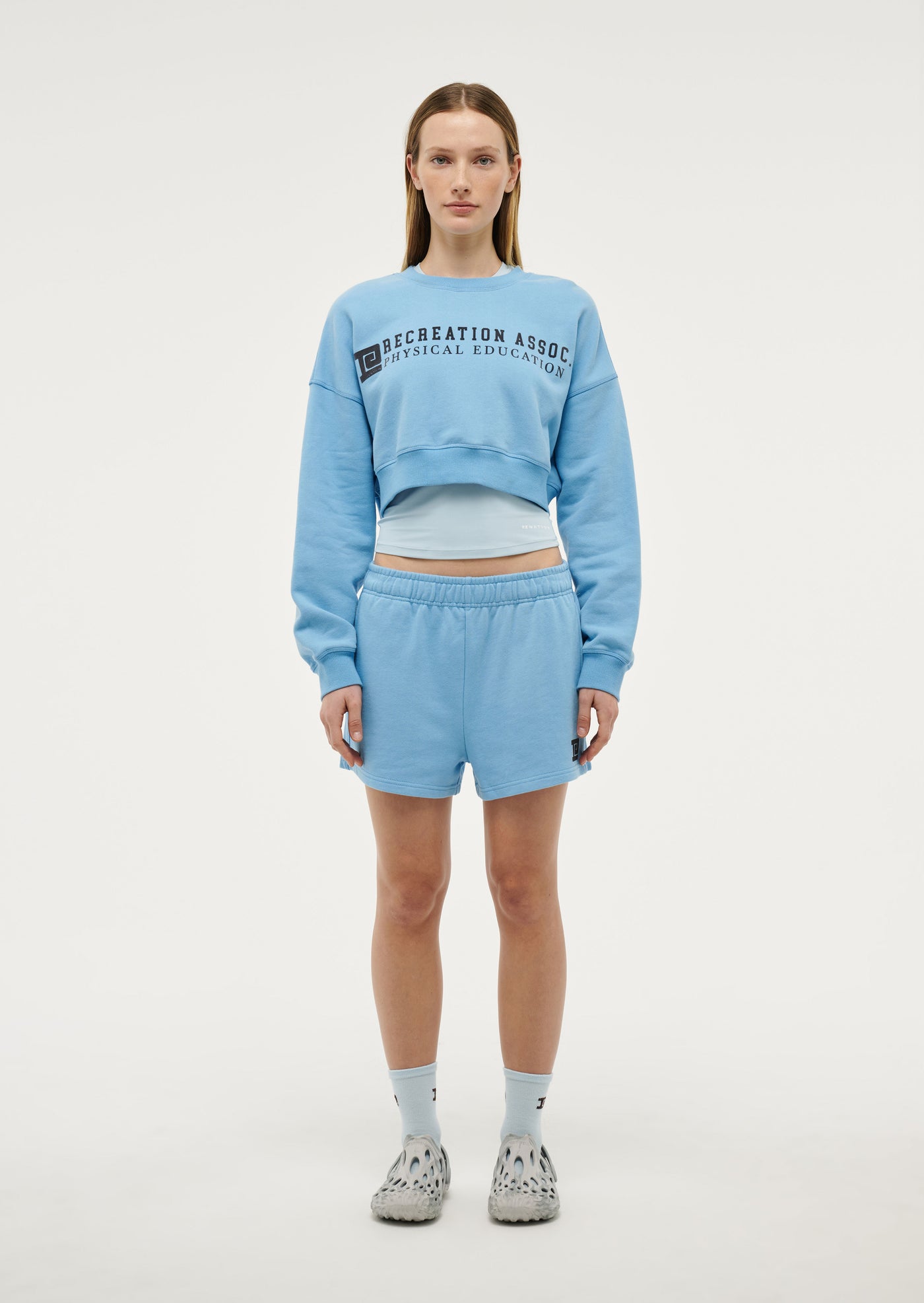 RALLY SWEAT IN BRIGHT BLUE