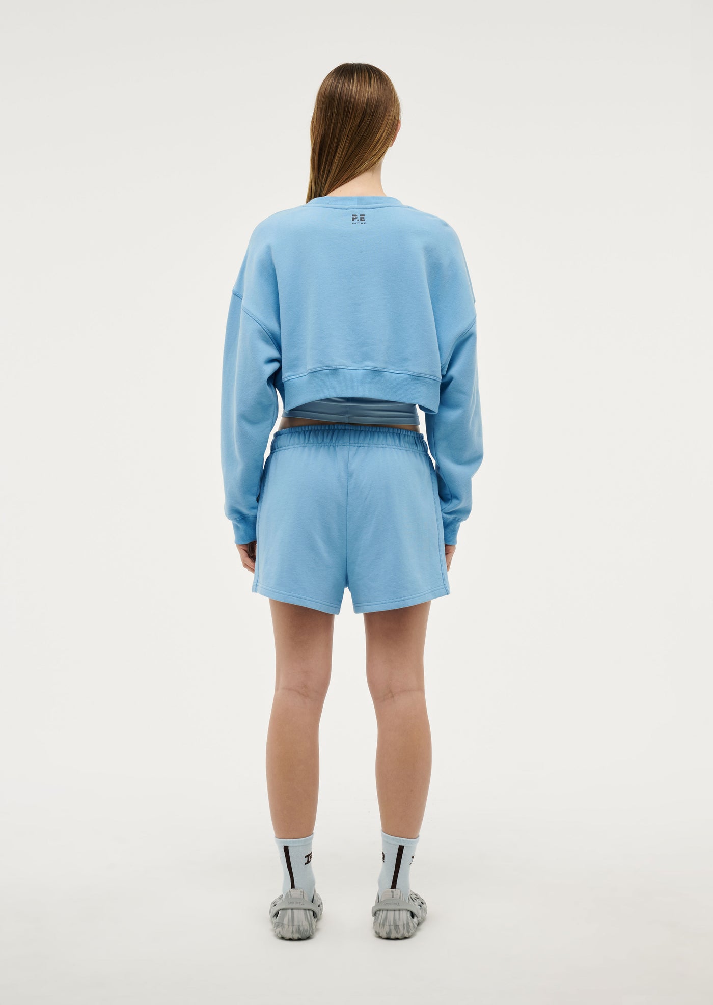 RALLY SWEAT IN BRIGHT BLUE