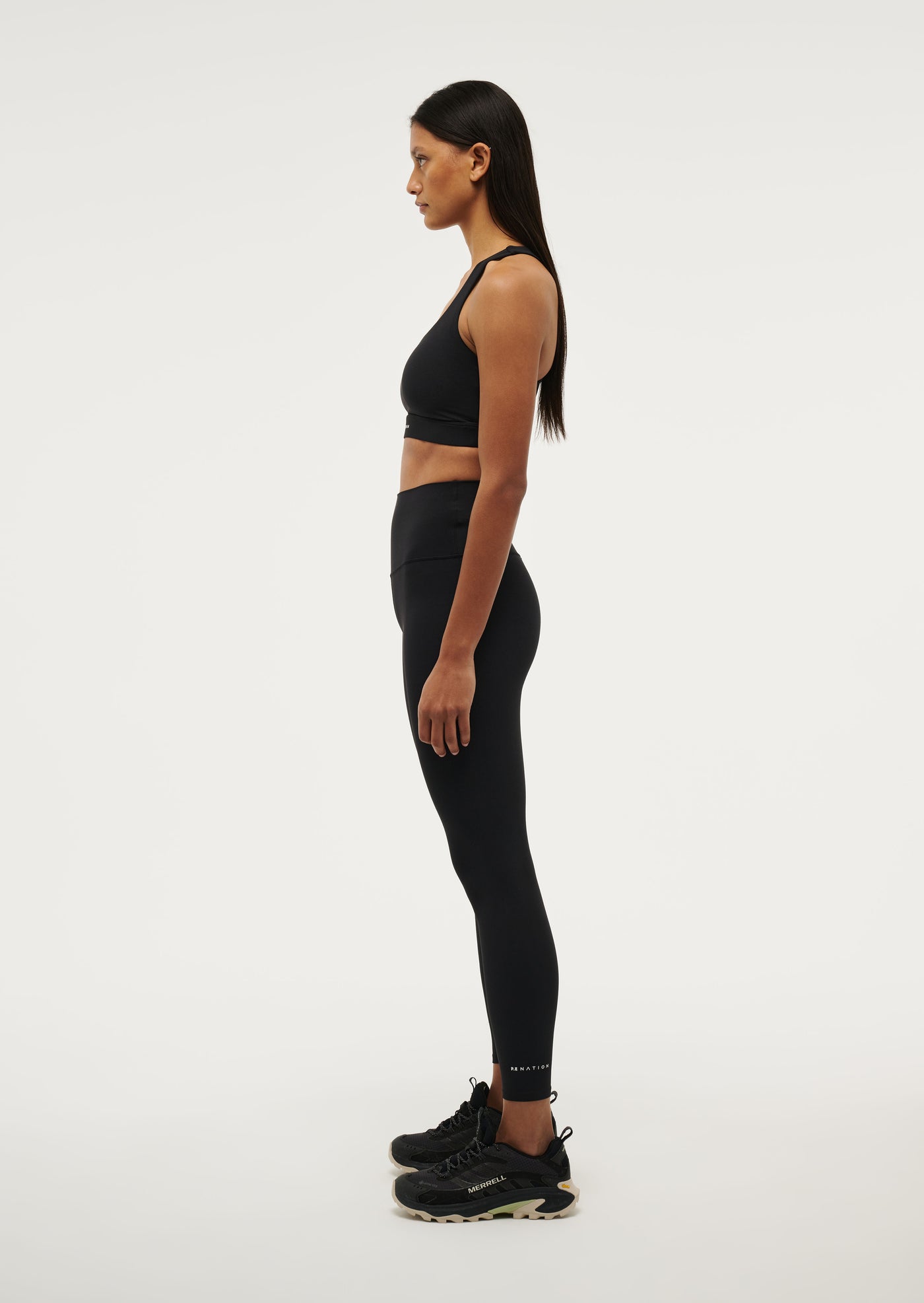 FREQUENCY FULL LENGTH LEGGING IN BLACK