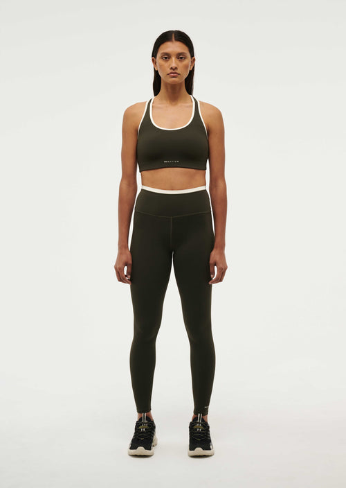 VITA FULL LENGTH LEGGING IN FOREST NIGHT / WHISPER WHITE