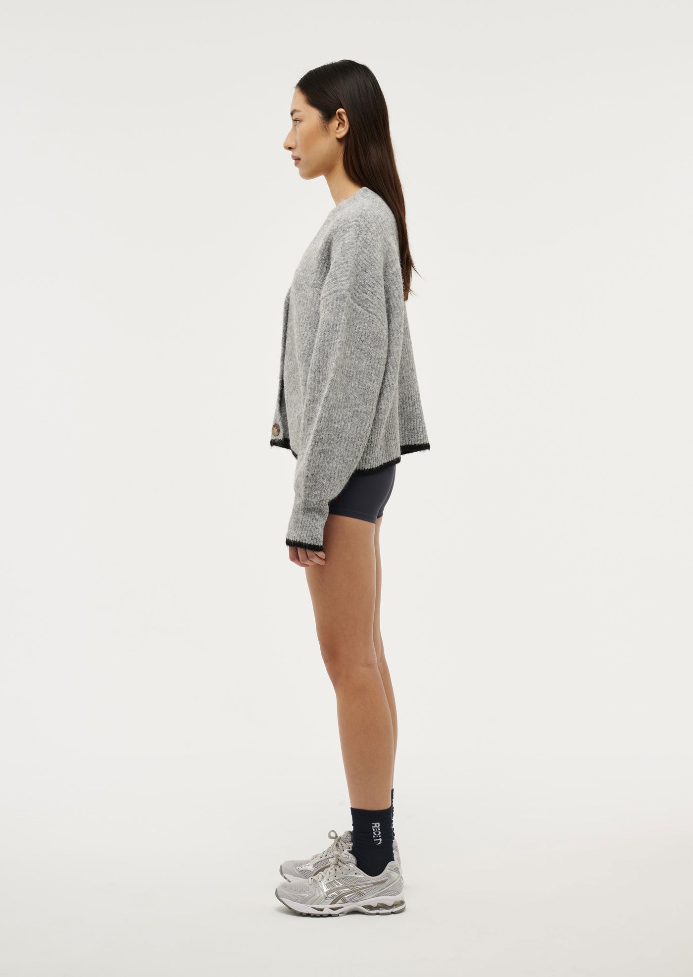 ILLUMINATE KNIT IN GREY MARLE