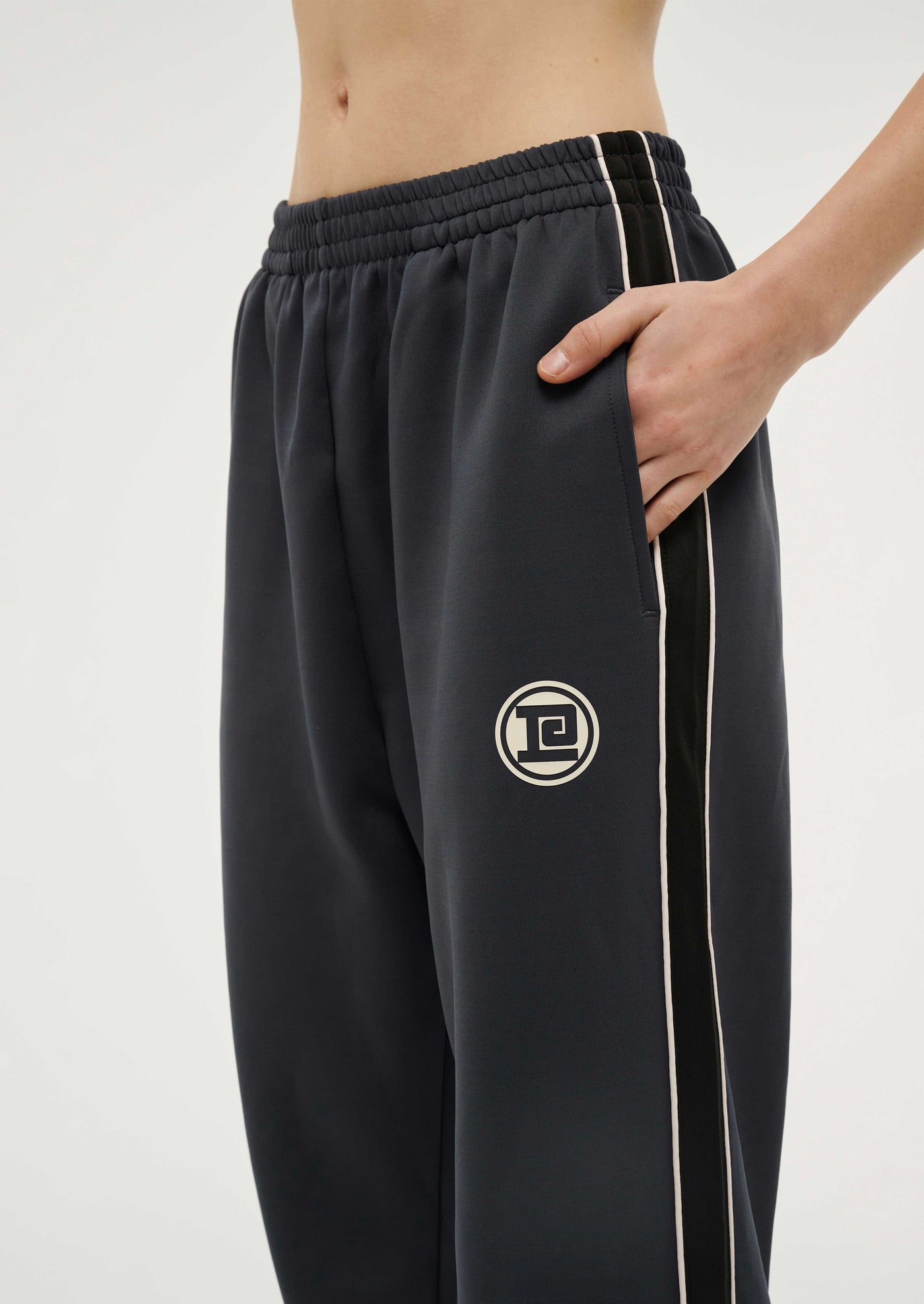 Home Ground Track Pant Marine Blue, Sporty Track Pant Navy Blue