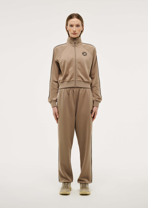 HOME GROUND TRACKPANT IN TAUPE