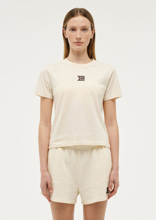 MEDLEY SHORT SLEEVE TEE IN WHISPER WHITE