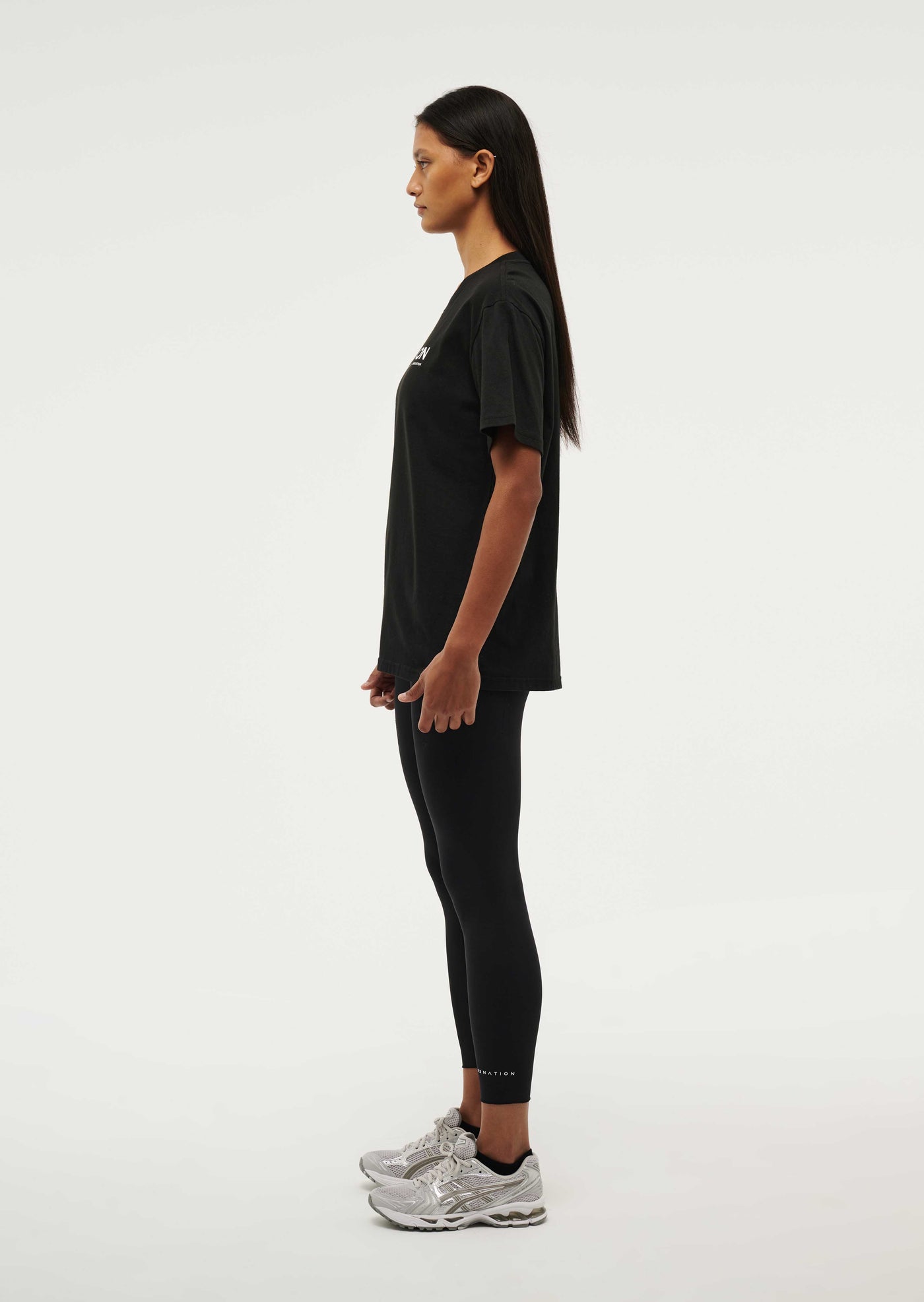 AERO SHORT SLEEVE TEE IN BLACK