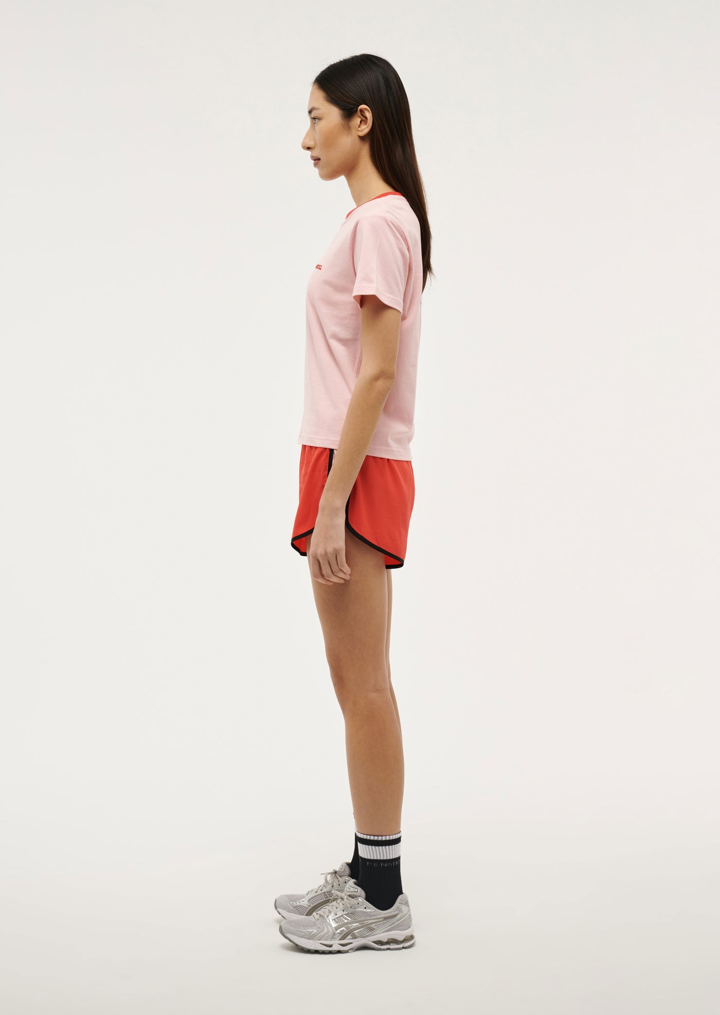 DEPARTMENT SHORT SLEEVE TEE IN CRYSTAL ROSE