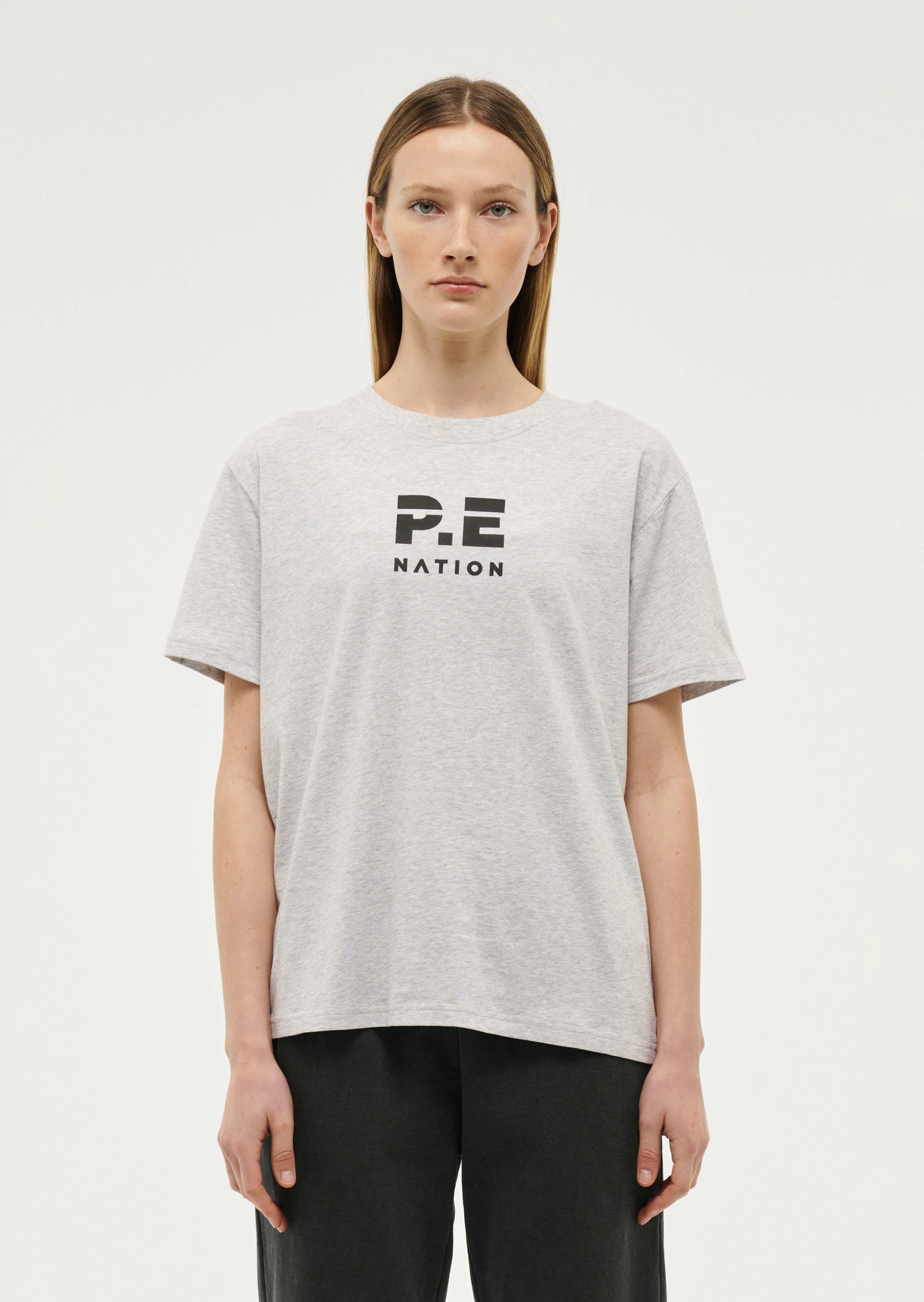 HEADS UP 2 TEE IN GREY MARLE