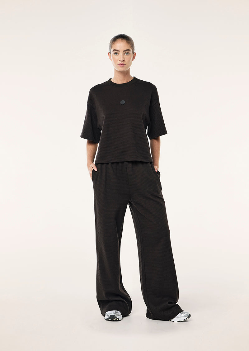 PRINTEMPS TRACKPANT IN LICORICE