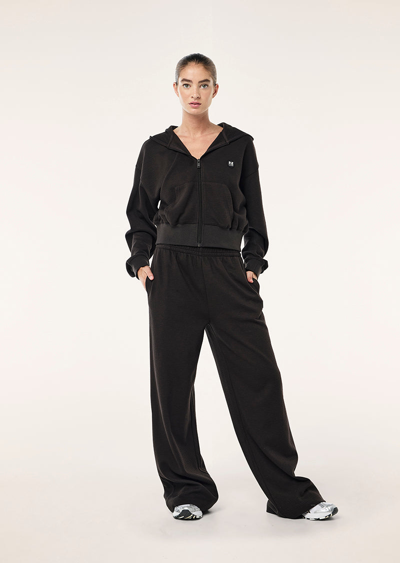 PRINTEMPS ZIP THROUGH IN LICORICE