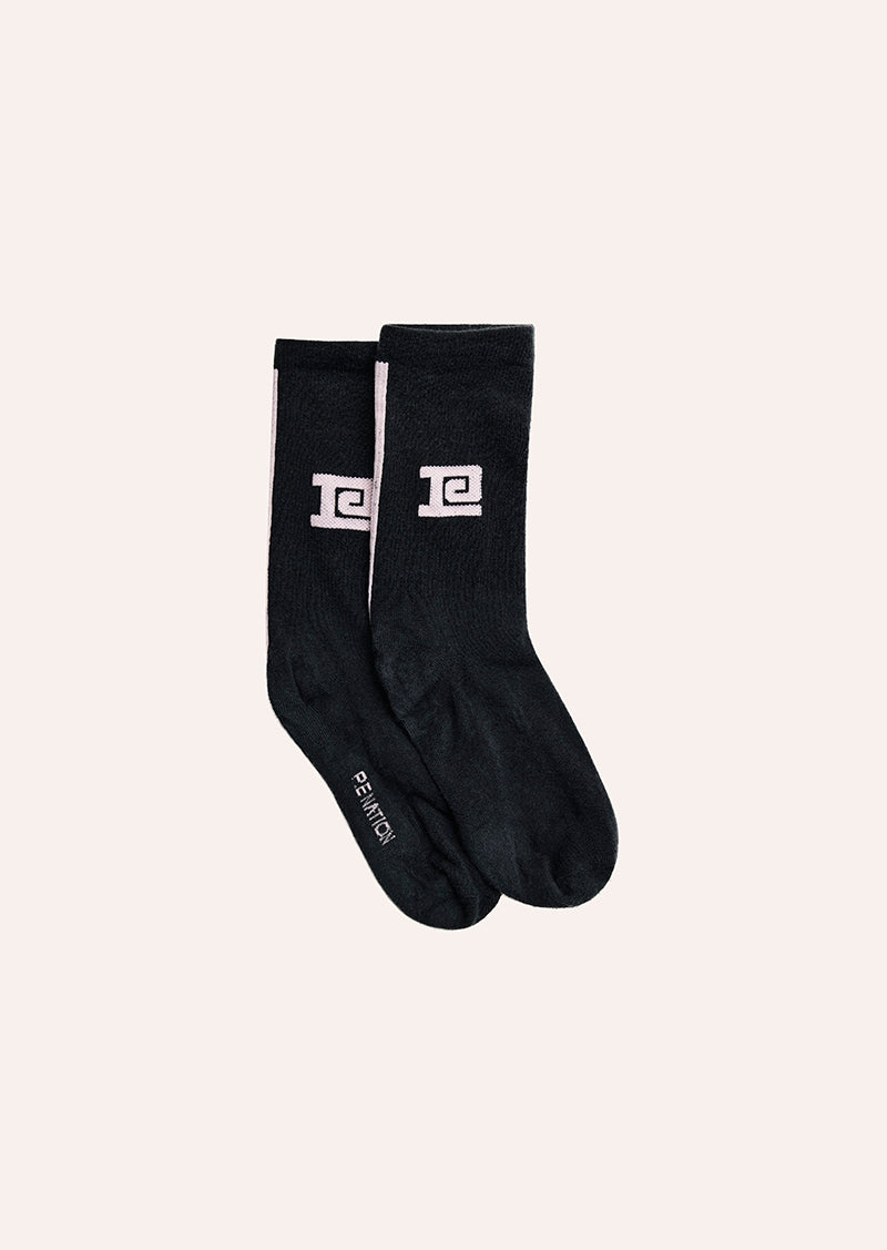 MEDLEY SOCK IN ASPHALT
