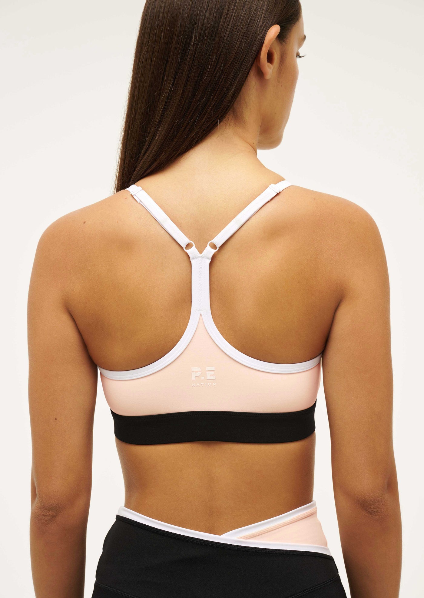 SIGNATURE SPORTS BRA IN BLUSH