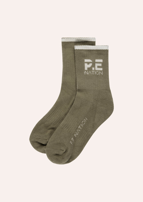 RESTORE SOCK IN SILVER SAGE