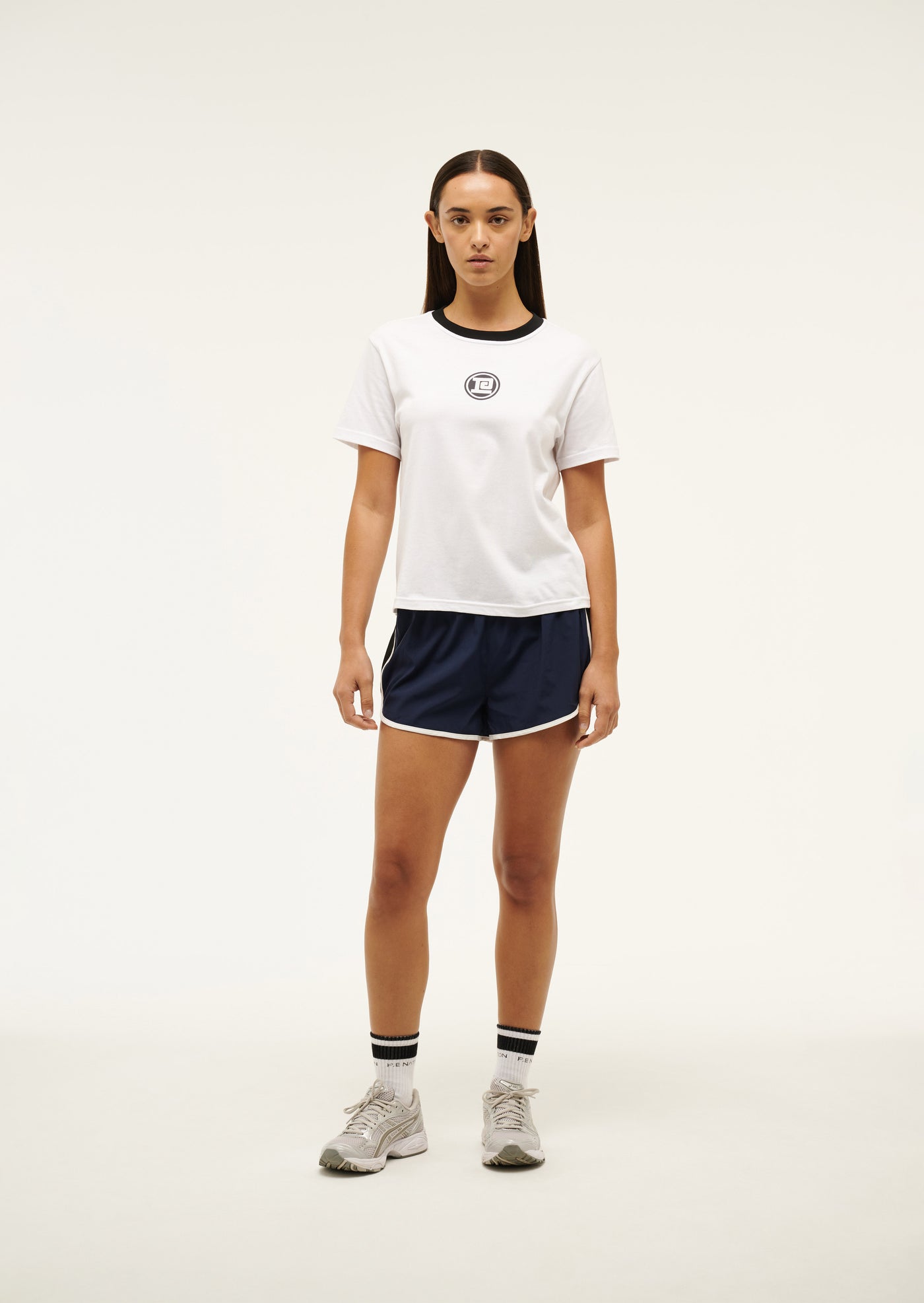 SPORTIVE SHORT SLEEVE TEE IN OPTIC WHITE