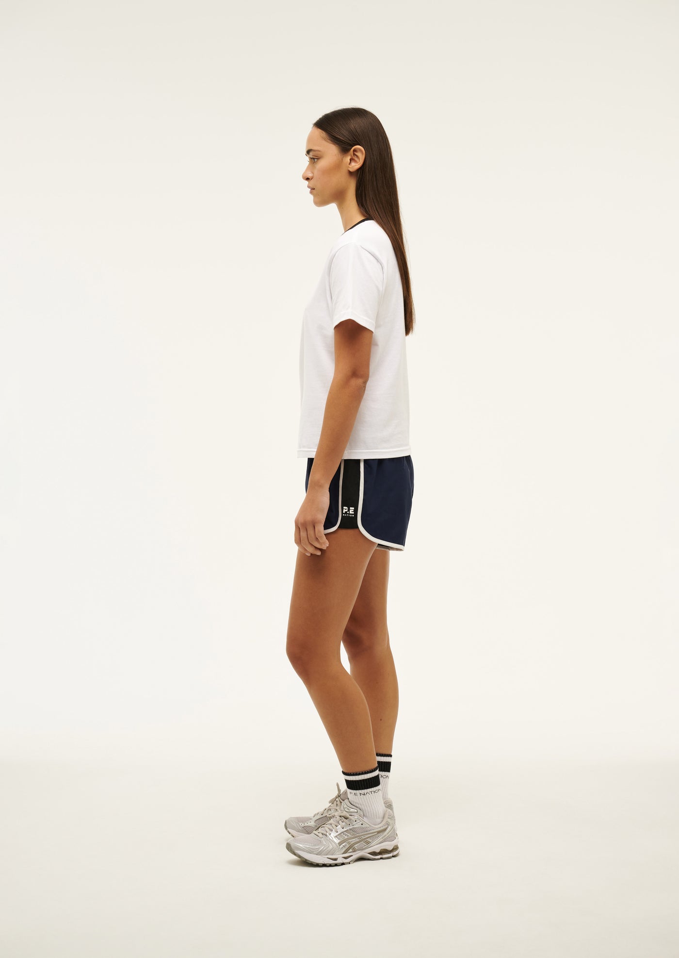 SPORTIVE SHORT SLEEVE TEE IN OPTIC WHITE