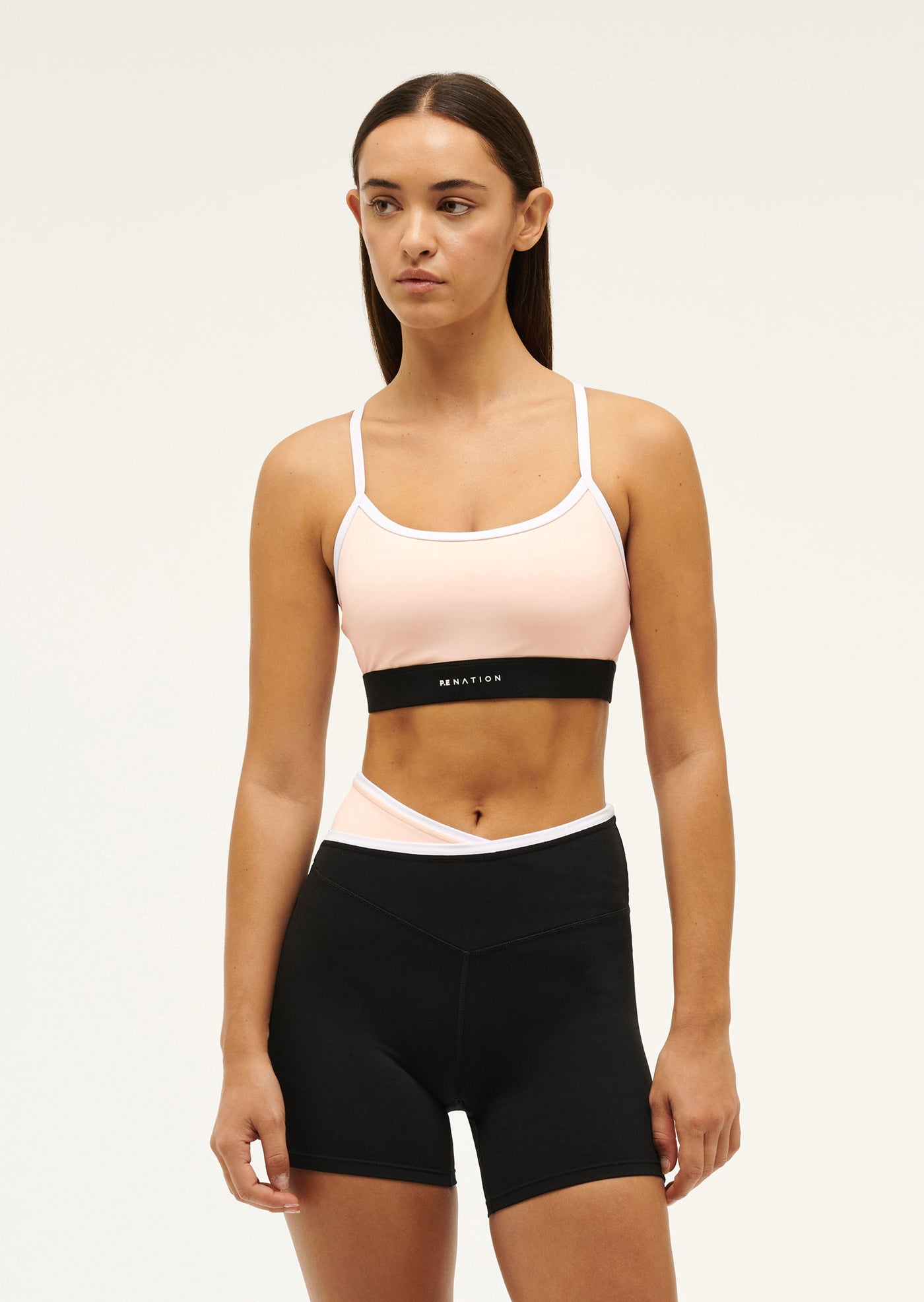 SIGNATURE SPORTS BRA IN BLUSH