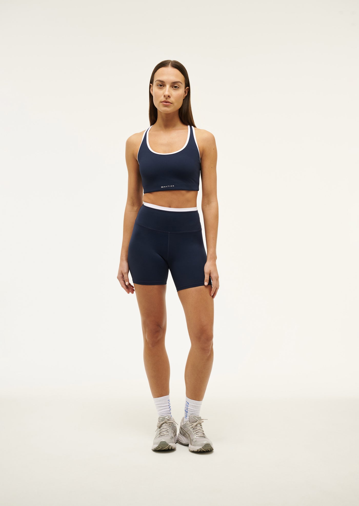 STELLAR SPORTS BRA IN DARK NAVY