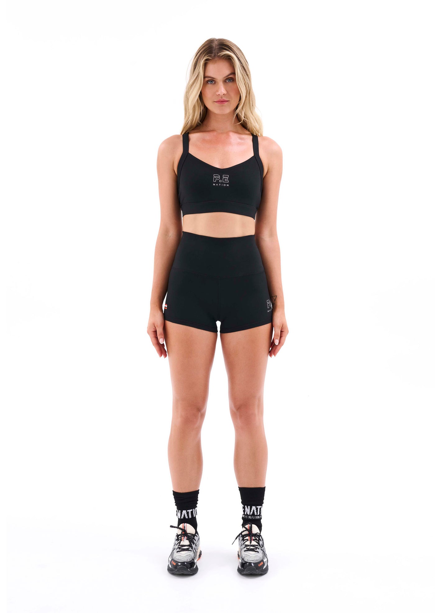 RECHARGE BIKE SHORT IN BLACK