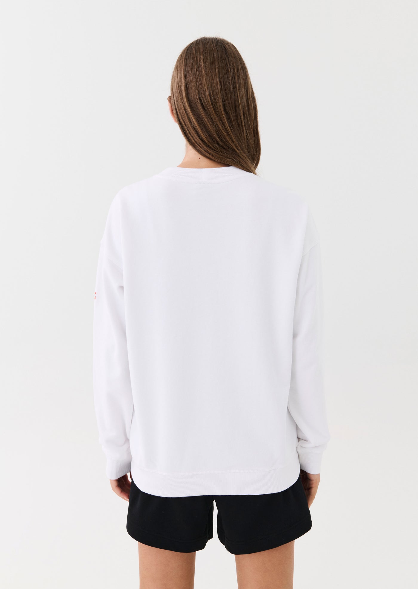 HEADS UP SWEAT IN WHITE